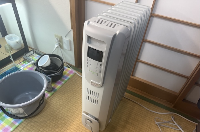 メダカ　オイルヒーター